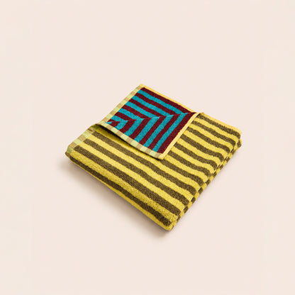 Bug Stripe Towels