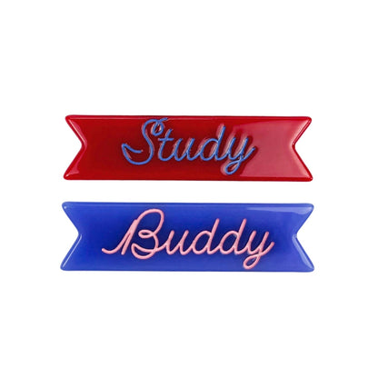 Study Buddy Hair Clips