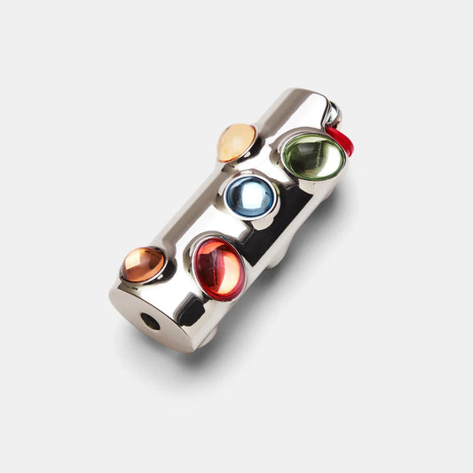 Gemstoned Lighter Case in Multi-Stone