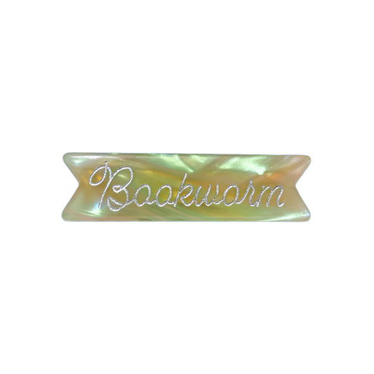 Bookworm Hair Clip