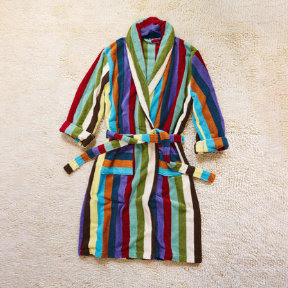 Eucalyptus Stripe Bathrobe