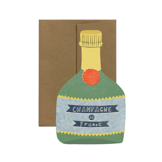 Champagne Card