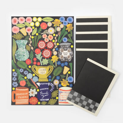 Make Your Own Thank You Cards - Floral Set
