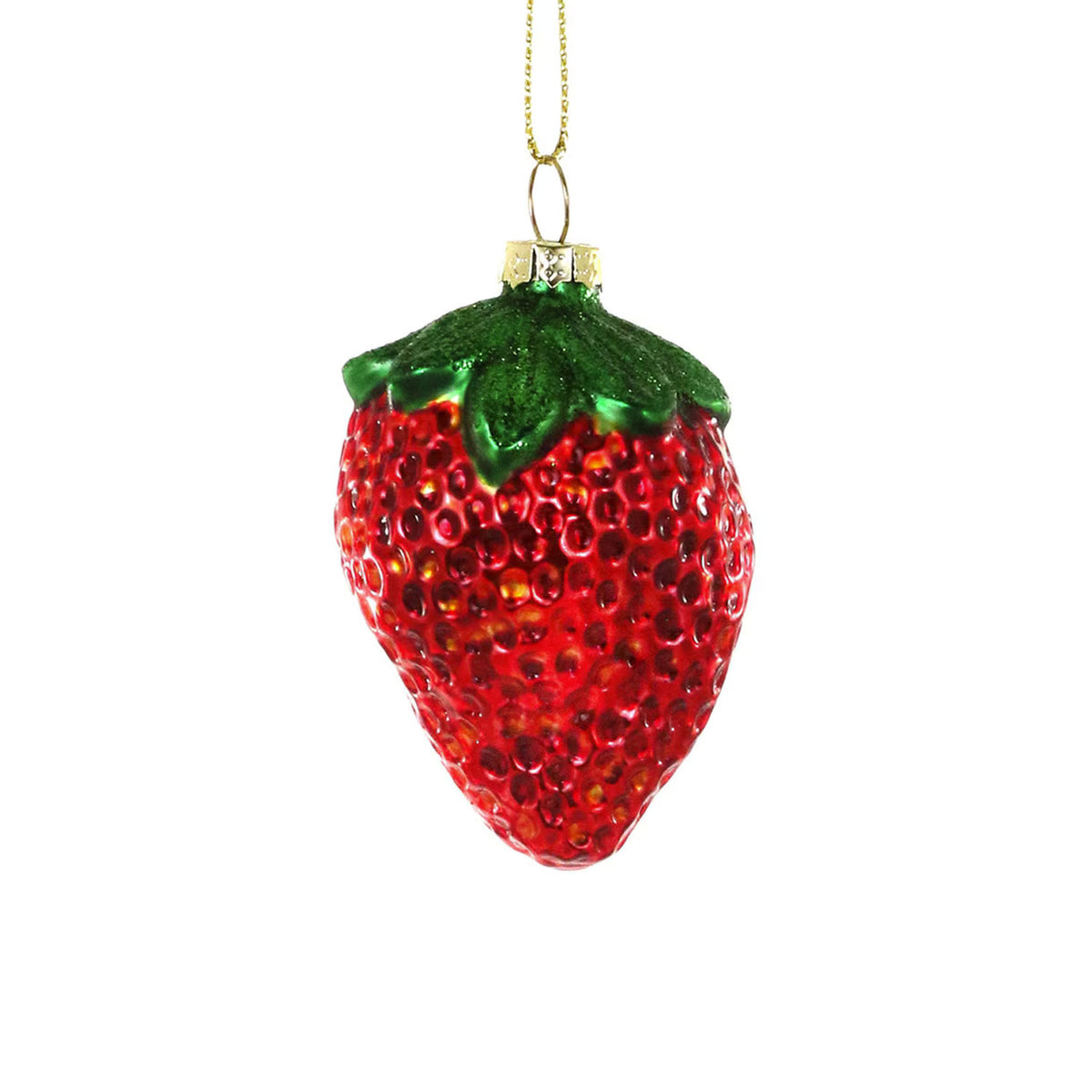 Image of Glass Strawberry Ornament from Cody Foster