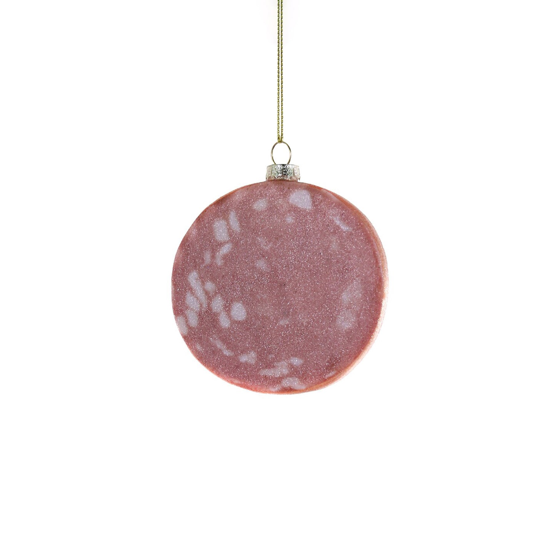 Mortadella Glass Ornament