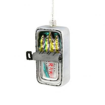Sardines Glass Ornament
