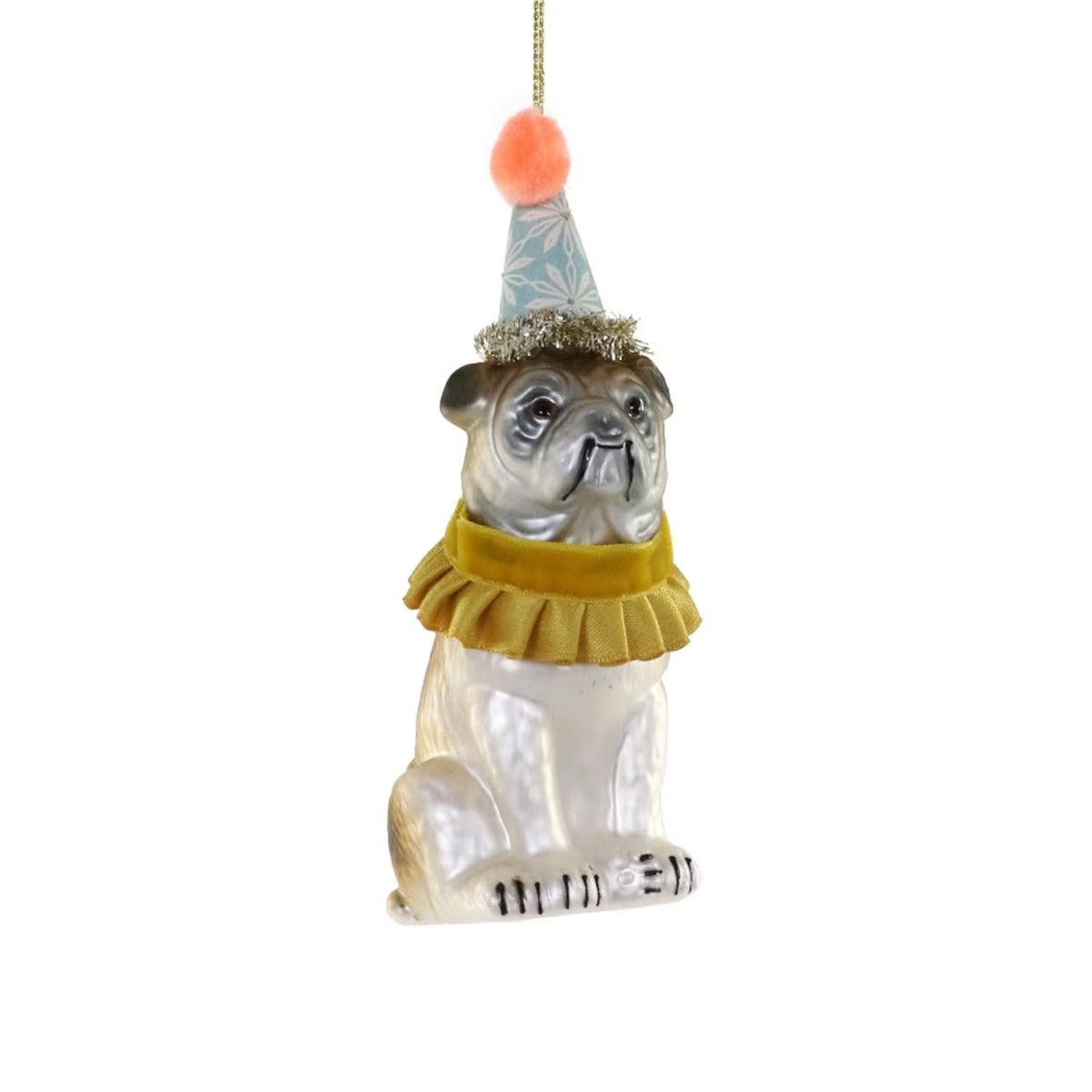 Image of Glass Bulldog Ornament from Cody Foster