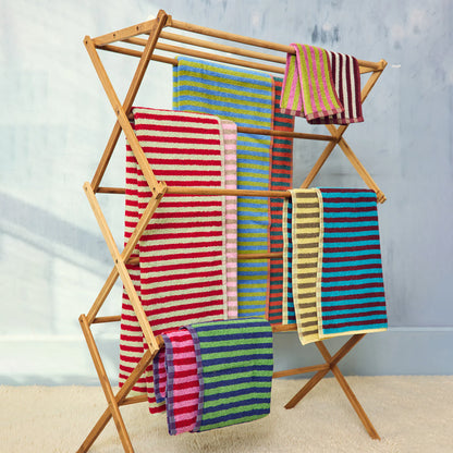 Bug Stripe Towels