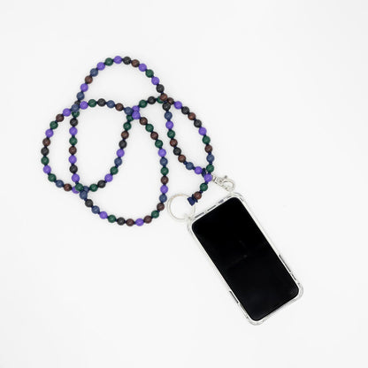 Handykette Beaded Phone Necklace – Piecework Handykette Beaded Phone Necklace – Piecework