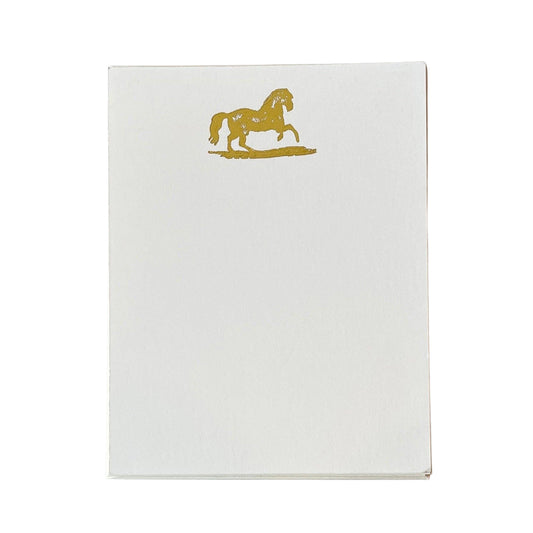 Foil Pressed Horse Cards