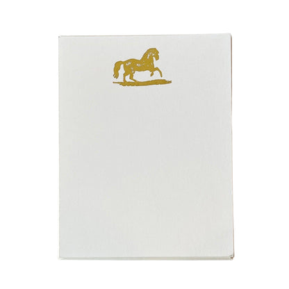 Foil Pressed Horse Cards
