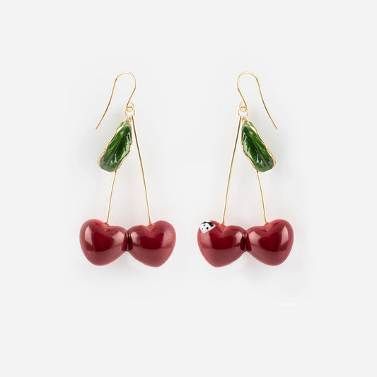 Cherry Dangle Earrings