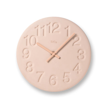 Diatomaceous Earth Wall Clock