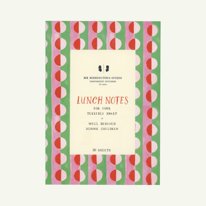 Lunch Notes