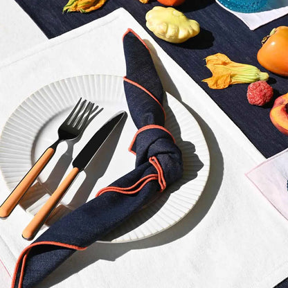 Rainbow Denim Napkins