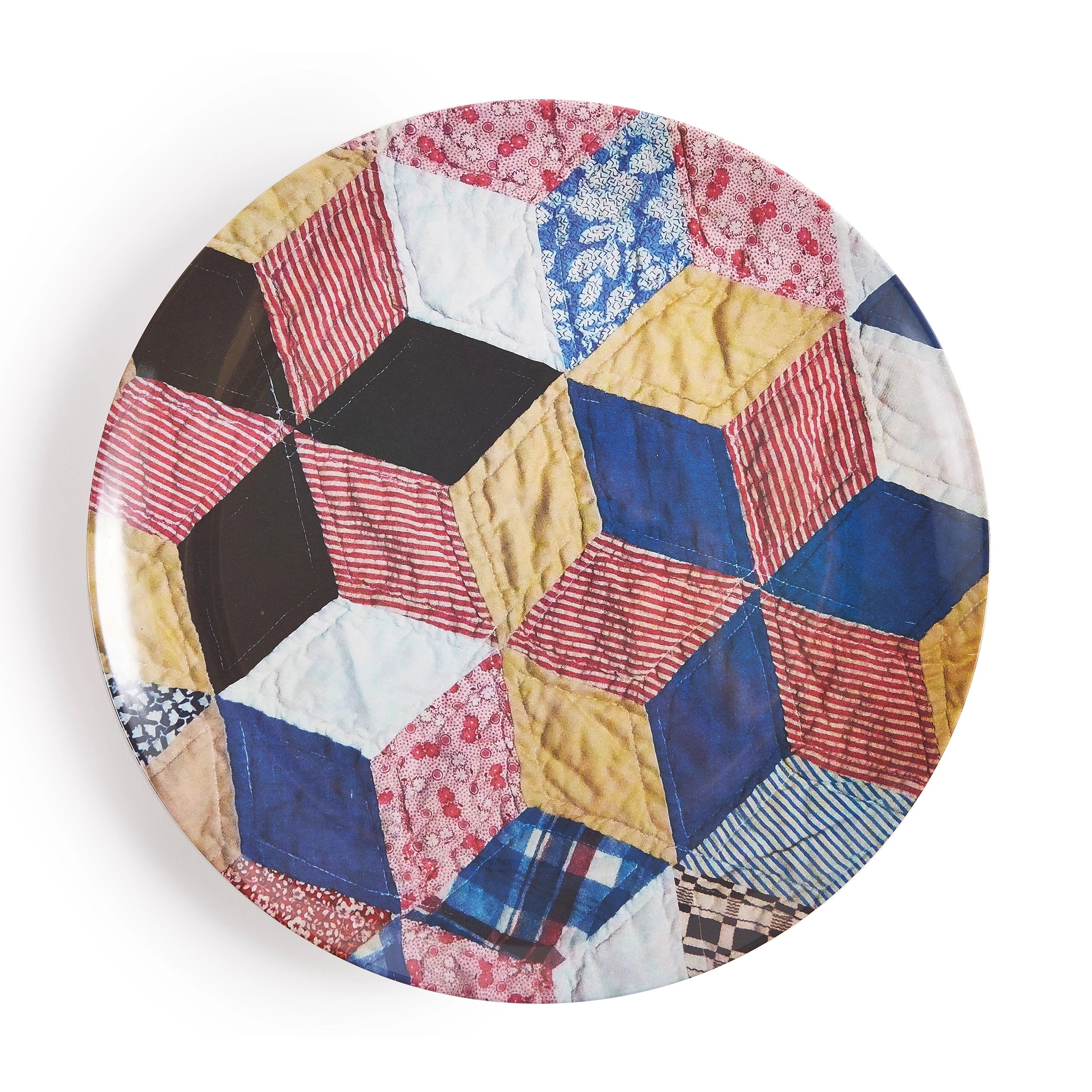 Patchwork Round Platter