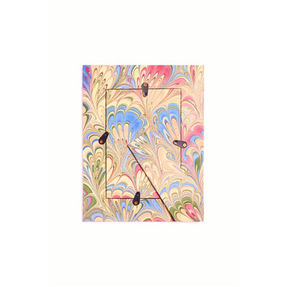 Hand-Marbled Picture Frame