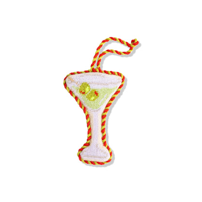 Dirty Martini Needlepoint Ornament