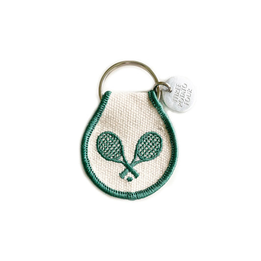 Tennis Patch Keychain