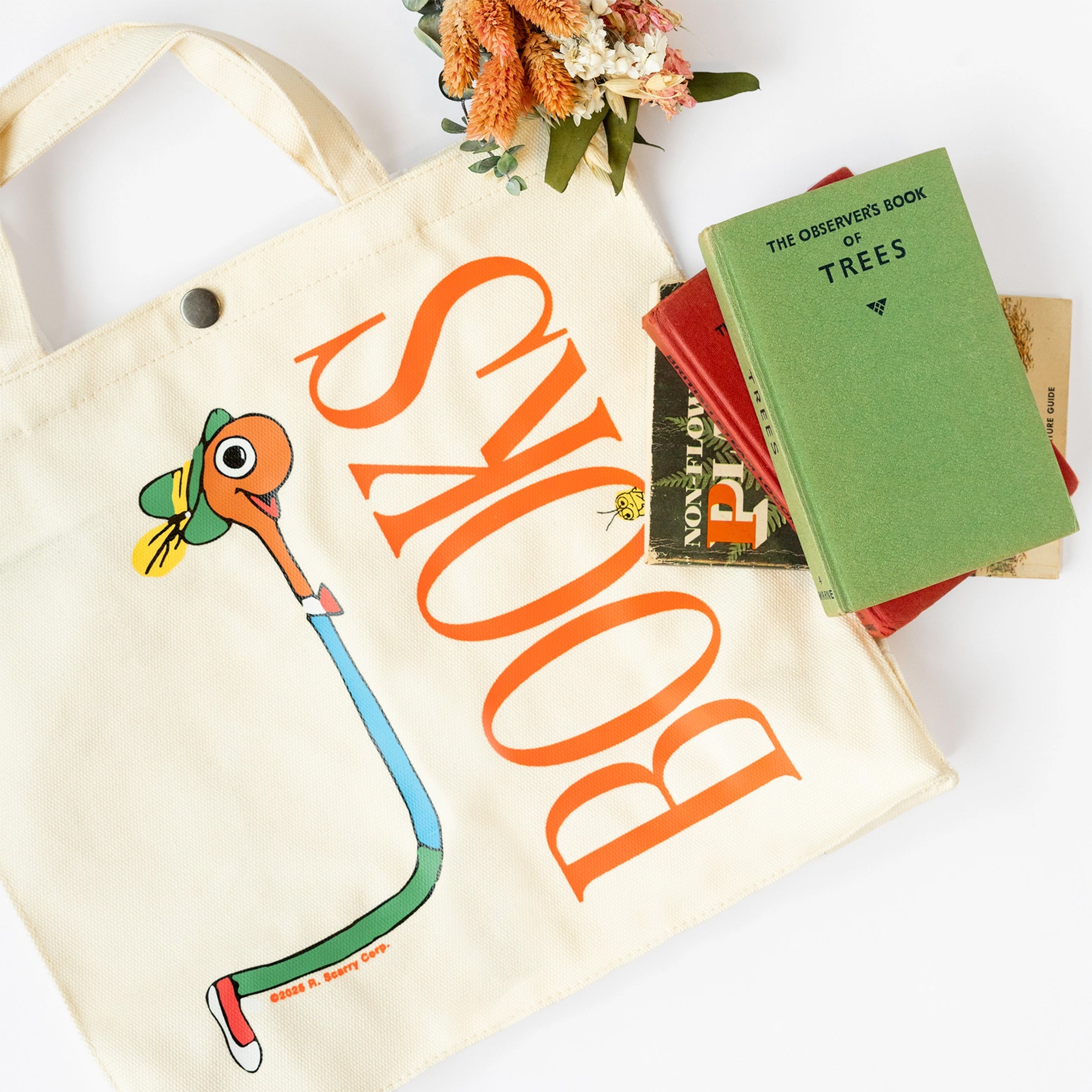 Three Potato Four Lowly Books Market Tote - Thumbnail 4