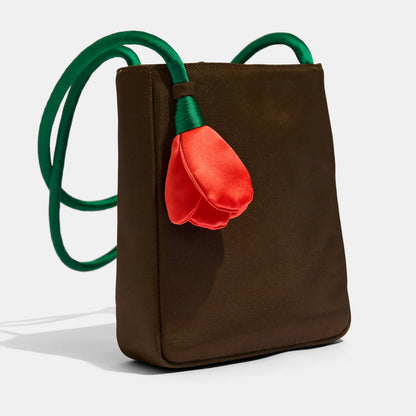 Flower Bag in Red Rose