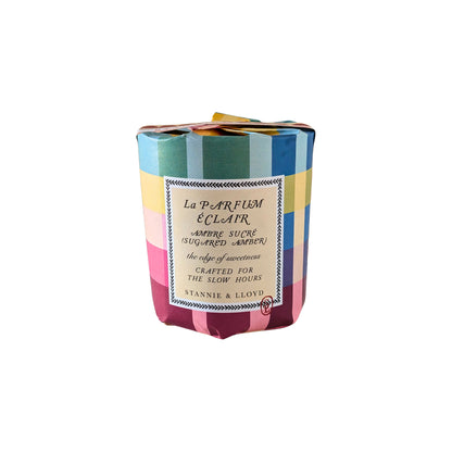 Madras Plaid Gift Wrap Candle