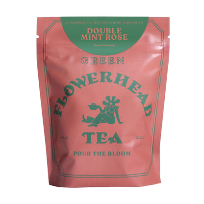Double Mint Rose Flowerhead Tea
