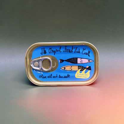 Olive Oil & Sea Salt Tinned Fish Candle