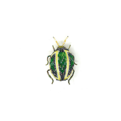 Tortoise Beetle Brooch