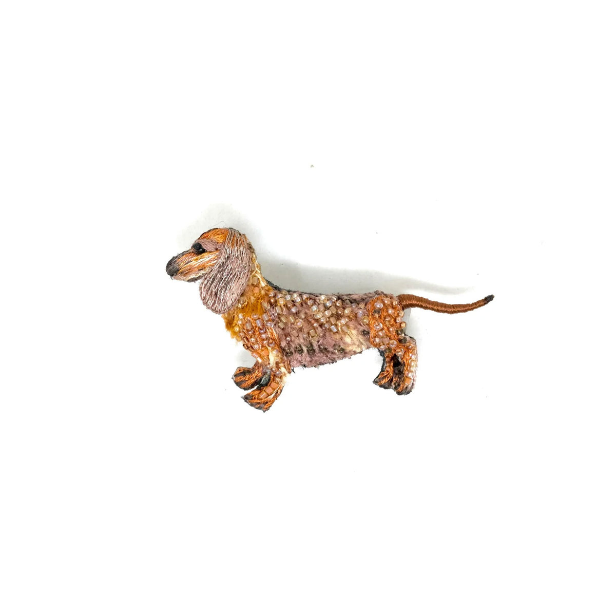 Image of Canela Daschund Brooch from Trovelore