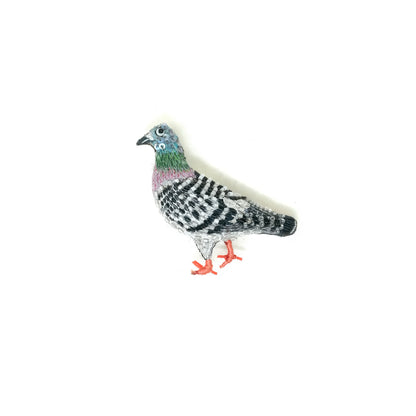 Pigeon Brooch