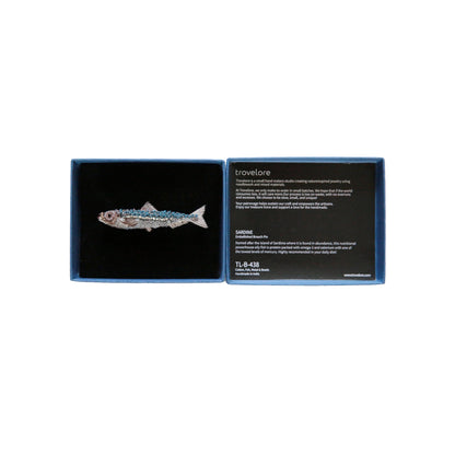 Sardine Brooch