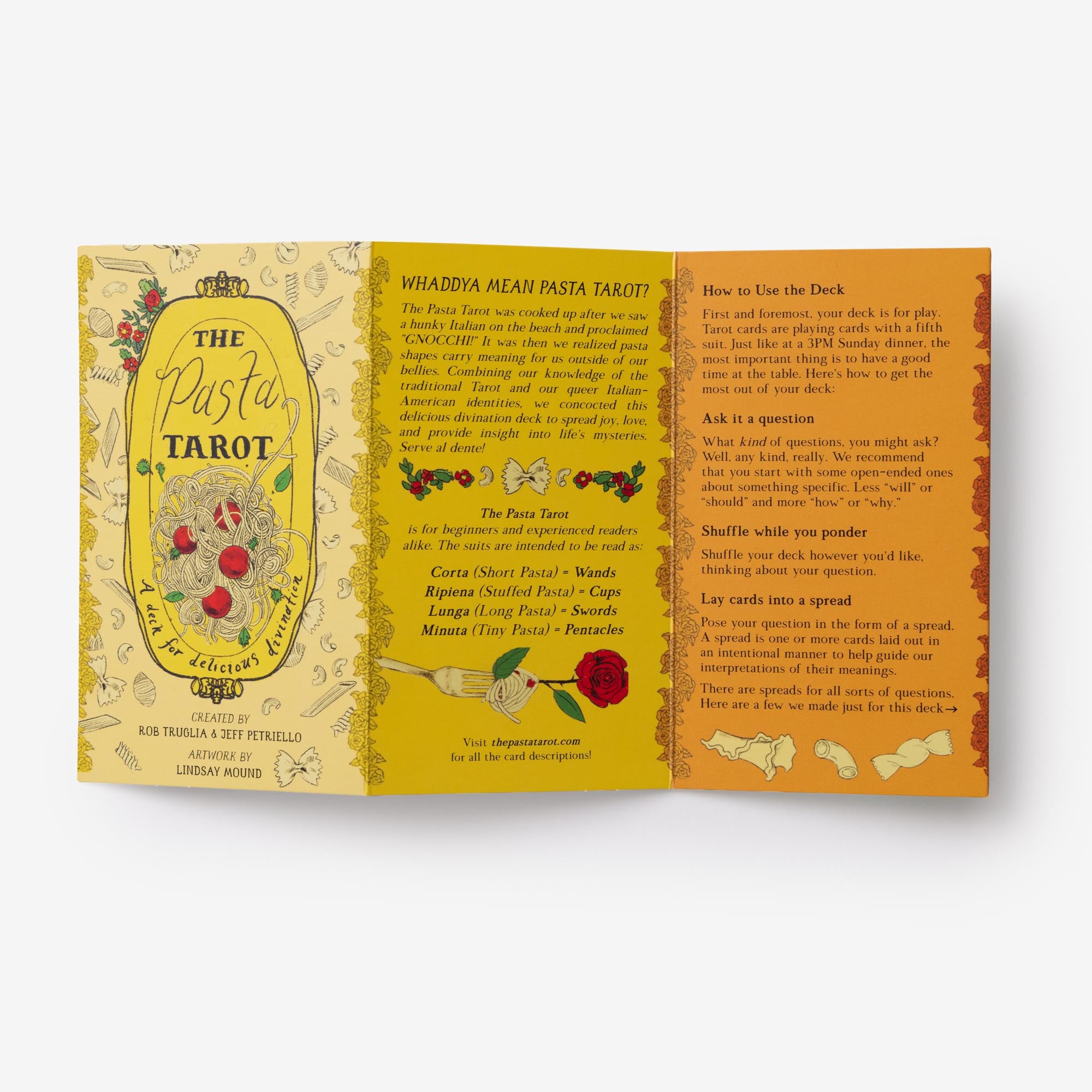 【絶版・希少】 Thai Tarot U.S. Games 美品 The Pasta Tarot – Piecework