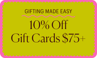Today Only: 10% Off Gift Cards $75+