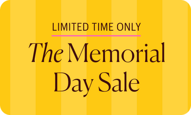 This Weekend Only: The Memorial Day Sale