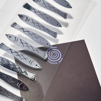 Sardine Foil Sticker Sheet