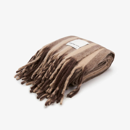 The Wool Stripe Throw
