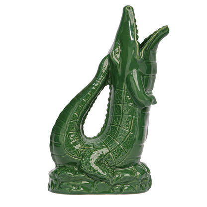 Green Croc Gluggle Jug
