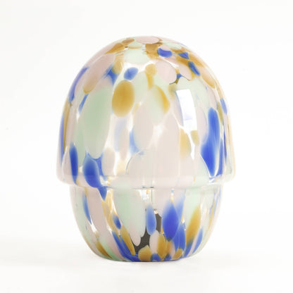 Cordless Confetti Glass Lamp