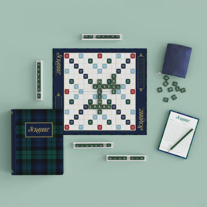 Scrabble Tartan Bookshelf Edition