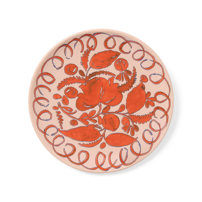 Amalfi Pink Dinner Plate