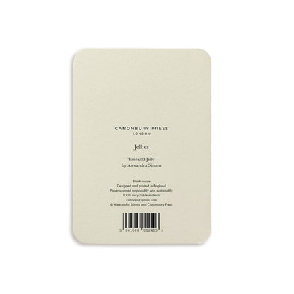 Emerald Jelly Greeting Card