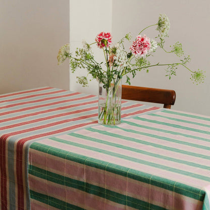 Double Striped Tablecloth