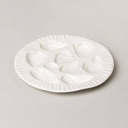 Porcelain Oyster Plate
