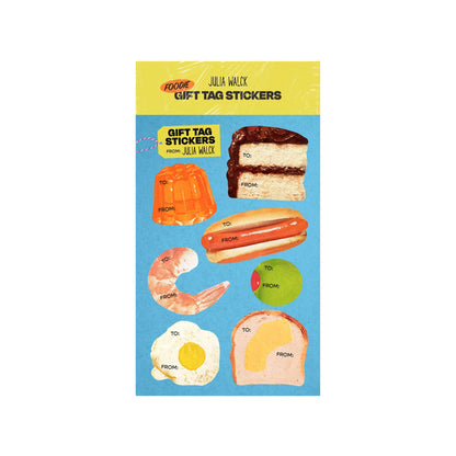 Foodie Gift Tag Stickers