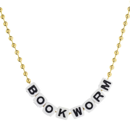 Bookworm Necklace