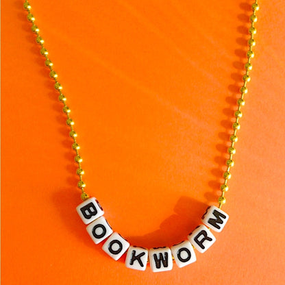 Bookworm Necklace