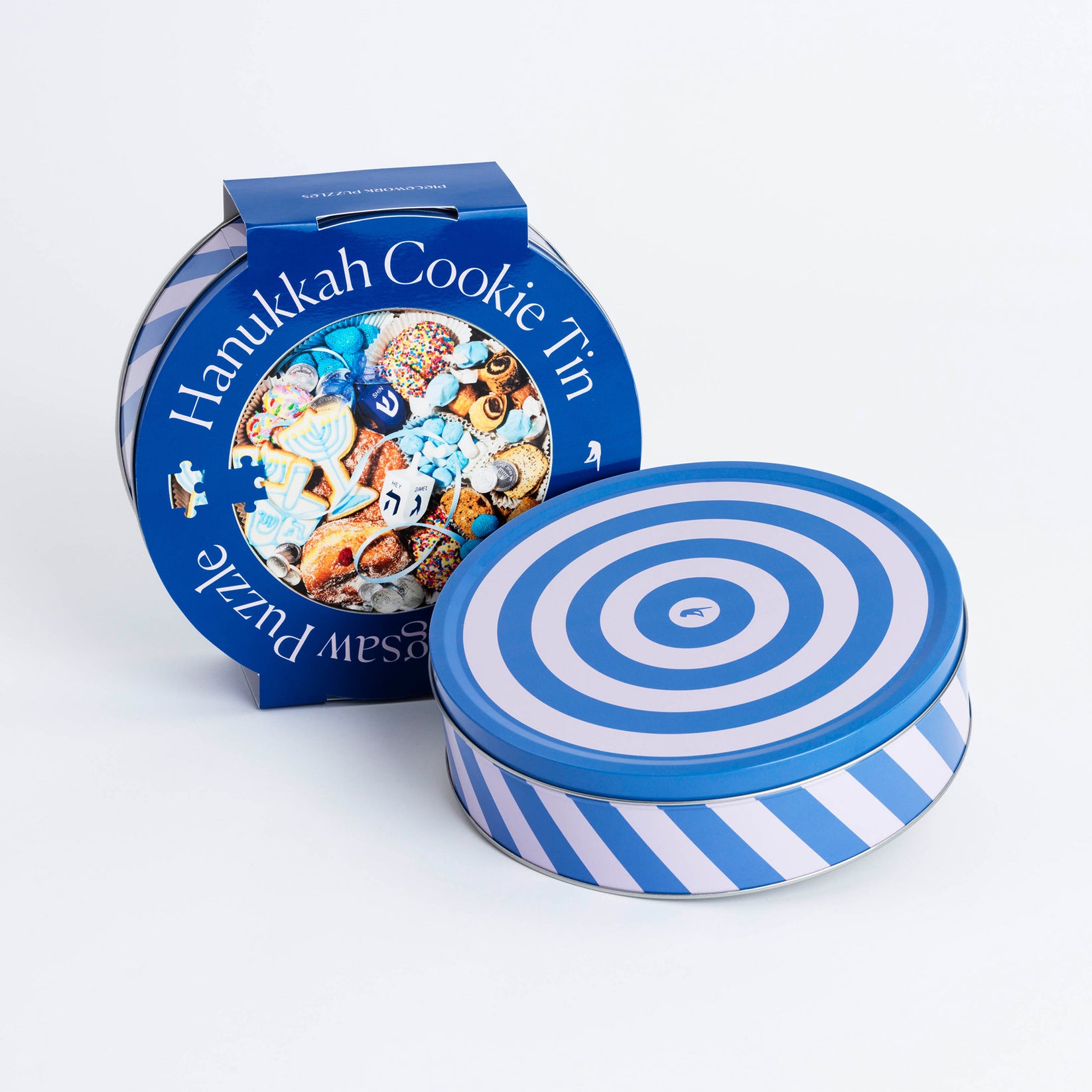 Hanukkah Cookie Tin – Piecework Puzzles