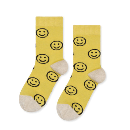 Kids Mini Emoji Crew Sock