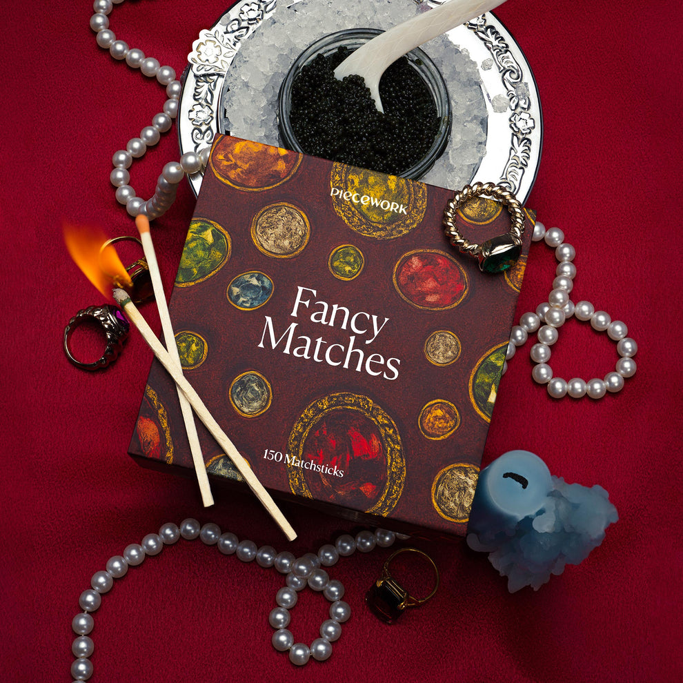 Fancy Matches — Jewel‑Tone Matchsticks – Piecework